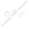 Boutons d'obturation premium - PVC transparent - boîte de 50